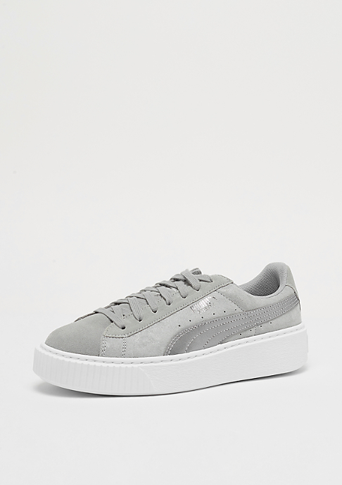 puma suede platform grigie puma suede platform grigie